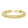 Gargantilha Pietra Metal Elos Folheada a Ouro 18k