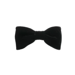 Laço de Cabelo Clara Veludo Alemão Preto