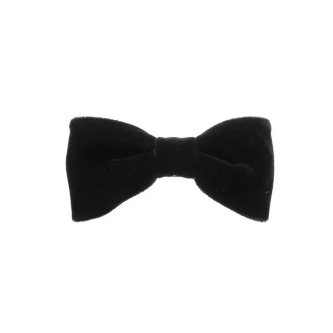 Laço de Cabelo Clara Veludo Alemão Preto