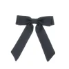 Laço de Cabelo Duplo Fernanda Crepe Preto