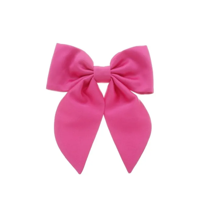 Laço de Cabelo Fernanda Crepe Acetinado Pink