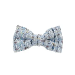 Laço de Cabelo Jessica Tweed Azul