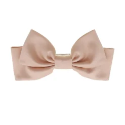 Laço de Cabelo Lais Crepe Acetinado Rose