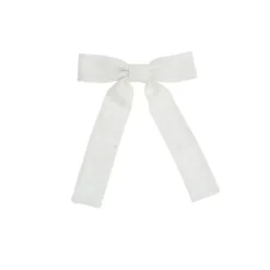 Laço de Cabelo Nat Linho Off White