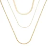 Mix de Colares Fernanda Folheado a Ouro 18k