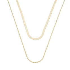 Mix de Colares Lorena Folheado a Ouro 18k