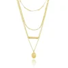 Mix de Colares Nat Nossa Senhora das Graças Folheado a Ouro 18k