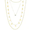 Mix de Colares Thassia Folheado a Ouro 18k