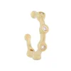 Piercing Pressão Piuka Nancy Zircônia Folheado a Ouro 18k