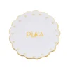 Pratinho Porta Joia do Dia Piuka Porcelana com Filete de Ouro