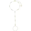 Pulseira de Mão Lia Zircônias Folheada a Ouro 18k