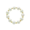 Pulseira de Pérolas Grande Beatrice Metal Folheado a Ouro 18k