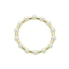 Pulseira de Pérolas Leonor Tubos Metal Folheado a Ouro 18k