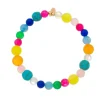 Pulseira Feminina Ana Beatriz Pedras Naturais Coloridas