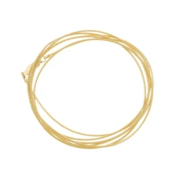 Pulseira Fio de Violão Nicole Folheada a Ouro 18k