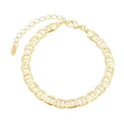 Pulseira Folheada a Ouro 18k Elos Louise