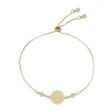 Pulseira Folheada a Ouro 18k Ajustável Cathy São Bento Zircônias
