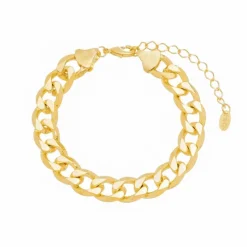 Pulseira Folheada a Ouro 18k Elos Grumet Cami