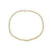Pulseira Kel Bolinhas Pérola de Água Doce Folheada Ouro 18k