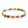 Pulseiras Drika Mini Losangos Metal Multicolorida